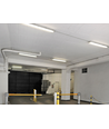 150cm Armatuur + 2x LED buis T8 - IP65, doorvoerbedraad