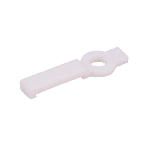 20 clips de montage blancs pour bande LED - 10 mm, compatibles avec bandes IP20