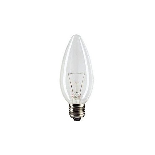 Ampoule à incandescence 25W E27 claire - 260 lm, dimmable, B35