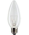 25W glödlampa E27 klar - 260lm, dimbar, B35