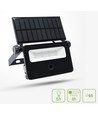 2W LED solcellsstrålkastare - Inbyggt batteri, med sensor, utomhus, arbetslampa