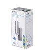 GU10 Wandlamp up/down met sensor - IP44 buiten, roestvrij staal, zonder lichtbron