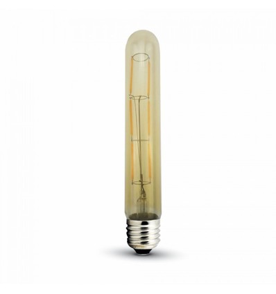 E27 6W LED pære - T30, Kultråd, ekstra varm hvid, 2200K
