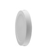 12W LED loftslampe - Ø17cm, Højde: 3cm, hvid kant