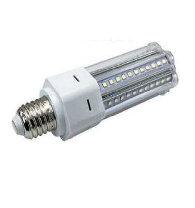 E27 11W LED pære - 360°, Matteret glas