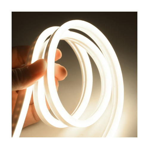 5m 8W par mètre Blanc froid 8x16 Neon Flex LED - 12V DC, IP67