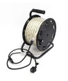 25m arbeidslys LED-strip på trommel - 230V, IP67, 180 LED/m, 10W/m