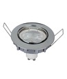 MR16 eller GU10 Downlight kit - Uden lyskilde, Krom, Hul: Ø7,4 cm, Mål: Ø8,2 cm