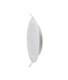 6W Ø12,5cm LED indbygningspanel - Hul: Ø11 cm, Mål: Ø12,5 cm