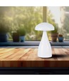 Lampe de table V-Tac rechargeable CCT - Blanc, IP20, dimmable tactile, modèle mini