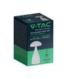 V-Tac oppladbar CCT  bordlampe - Hvit, IP20, touch dimbar, modell mini