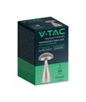 Lampe de table rechargeable V-Tac CCT - Champagne/Or, IP20, tactile dimmable, modèle mini