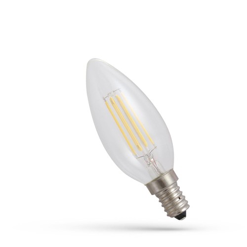 Ampoule LED flamme E14 5,5W dimmable - C35, filament
