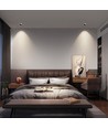 Spot encastrable 11W Ø8,4cm dimmable RA92 - Perçage : Ø7,5 cm, Dimensions : Ø8,4 cm, Réflecteur noir, bord blanc