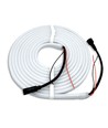 10m 16W/m RGB+WW Neon flex strip - 24V DC, IP65, in te korten per 10cm, 72 LED's per meter