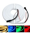 10m 16W/m RGB+WW Neon flex strip - 24V DC, IP65, in te korten per 10cm, 72 LED's per meter