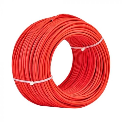 Câble solaire 50m 6mm2 pour panneaux solaires - Rouge, H1Z2Z2-K, DC 1,5KV
