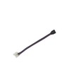 Connecteur femelle flexible pour bandes LED RGB - 12V / 24V