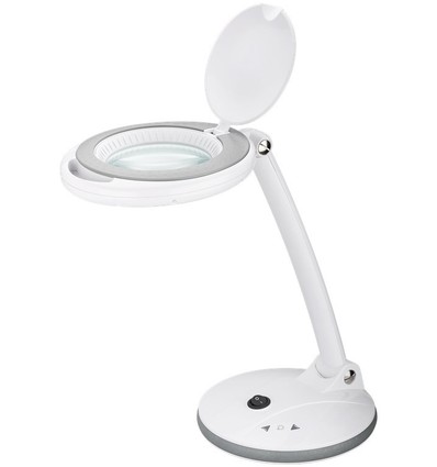 LED loeplamp 6W - Wit, bureaulamp