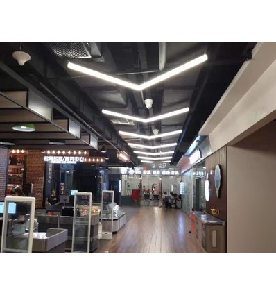 Rail d'éclairage LED 40W LEDlife Append - 120cm, 110 lm/W, Blanc, plafonnier, avec suspension par câble