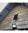 20W Solar LED breedstraler - IP65, zwart, incl. zonnepaneel, afstandsbediening