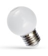 Ampoule LED décorative Spectrum 1W - Blanc, G45, E27