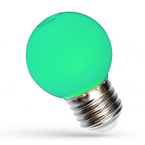 Ampoule décorative LED Spectrum 1W - Vert, G45, E27