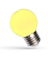 Ampoule LED décorative Spectrum 1W - Jaune, G45, E27