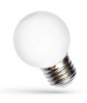 E27 1W RGB LED kogellamp - G45, 260 graden, kleurverandering, decoratieve lamp