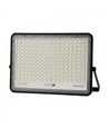 30W Solcelle lyskaster LED - IP65, sort, inkl. solcelle, fjernkontroll, innebygd batteri
