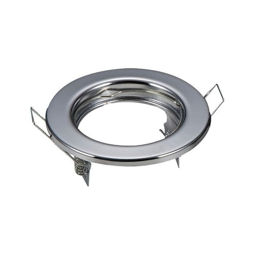 2 pak MR16/GU10 Downlight kit - Uden lyskilde, krom, Hul: Ø6,5 cm, Mål: Ø8 cm