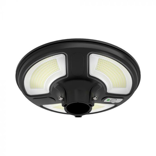 V-Tac 7.5W Solcelle havelampe LED - Sort, Ø42 cm, solcelle, sensor, IP65