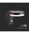 Applique murale solaire LED 5,5W - IP54, détecteur
