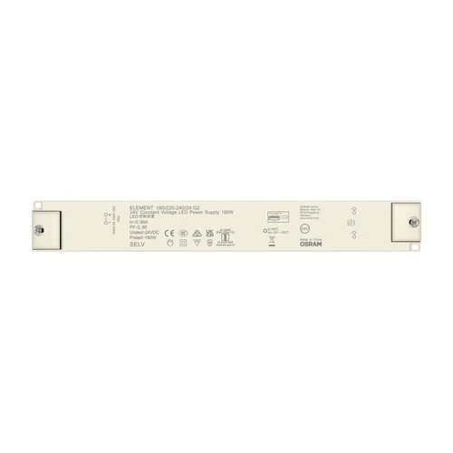 OSRAM 180W / 24V DC strømforsyning - 7.5A, IP20 indendørs