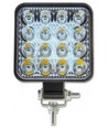 LED 48W, 12V / 24V - Blanc froid, phare de travail, voiture, camion, tracteur, remorque, véhicules d'urgence
