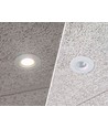 7W Ø10cm Lavprofil innfellingsspot dimbar RA93 - Hull: Ø8,3 cm, Mål: Ø10 cm, CCT
