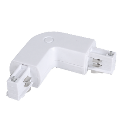 Connecteur en L V-Tac pour rails - Blanc