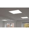 60x60 LED-panel, 30W - Höjd:8mm, RA90, DALI / push dimbar, UGR19, vit kant
