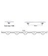 Kit ruban LED COB pour escalier 11W par marche - 24V DC, IP20, Jusqu