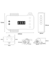 Kit ruban LED COB pour escalier 11W par marche - 24V DC, IP20, Jusqu