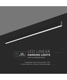 40W LED hangarmatuur - 120cm, Samsung LED-chip