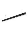 40W LED nedhængt loftarmatur - 120cm, Samsung LED chip
