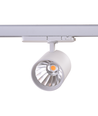 Spot sur rail triphasé 30W dimmable RA90 - 175 lm/W, 38 degrés, blanc