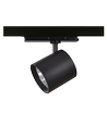 Projecteur sur rail triphasé 30W RA90 - 175 lm/W, 38 degrés, Noir