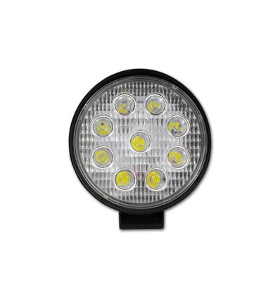 27W LED, 12V/24V - Kallvit, bil, lastbil, traktor, släpvagn, utryckningsfordon, arbetslampa