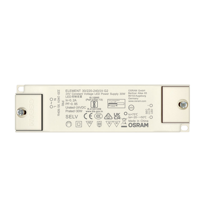 Alimentation OSRAM 30W / 12V DC - 2.5A, IP20 intérieur