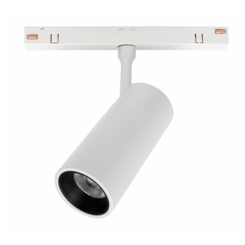 Spot sur rail 10W RA90 SHIFT - 24 degrés, Blanc