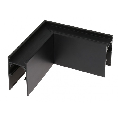 Connecteur en L Spectrum SHIFT pour rails - Noir