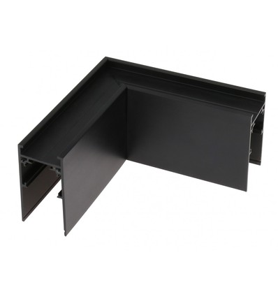 Connecteur en L Spectrum SHIFT pour rails - Noir