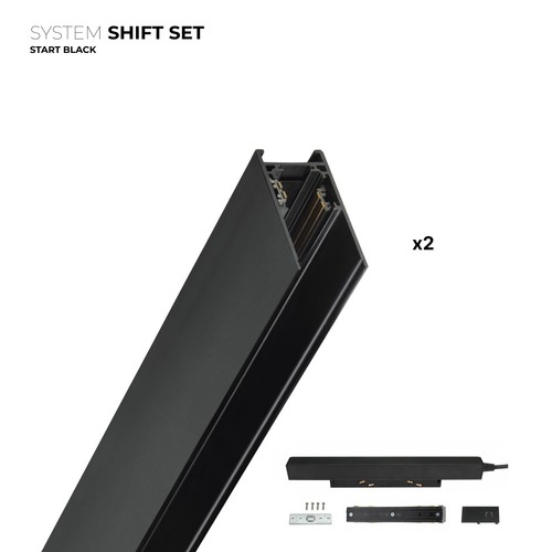 Kit de démarrage SHIFT - 2 mètres complet, noir